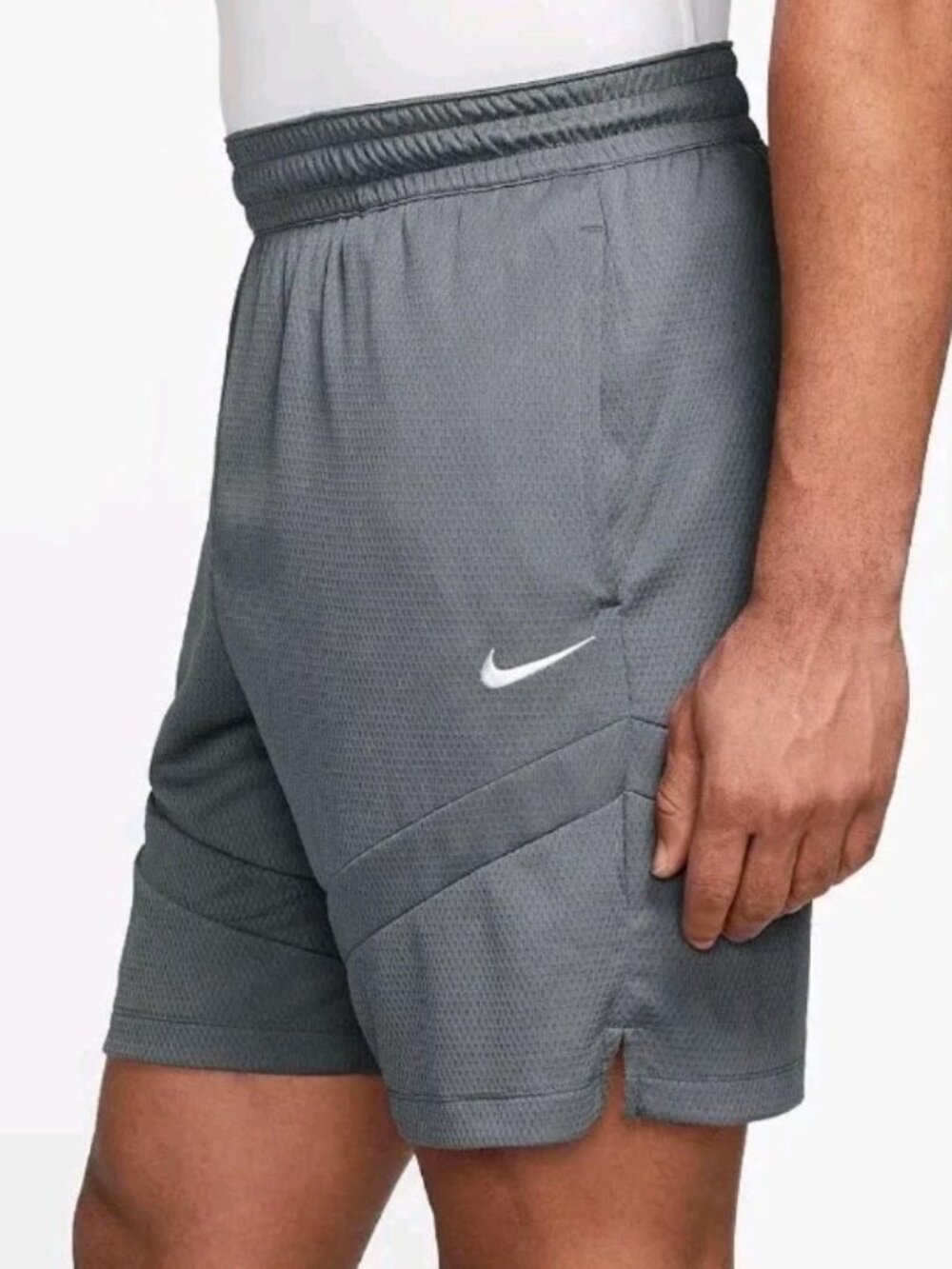 BRAND NEW WITH TAGS NIKE DriFit COOL GRAY BASKETBALL SHORTS DV9524065 MENS LARGE